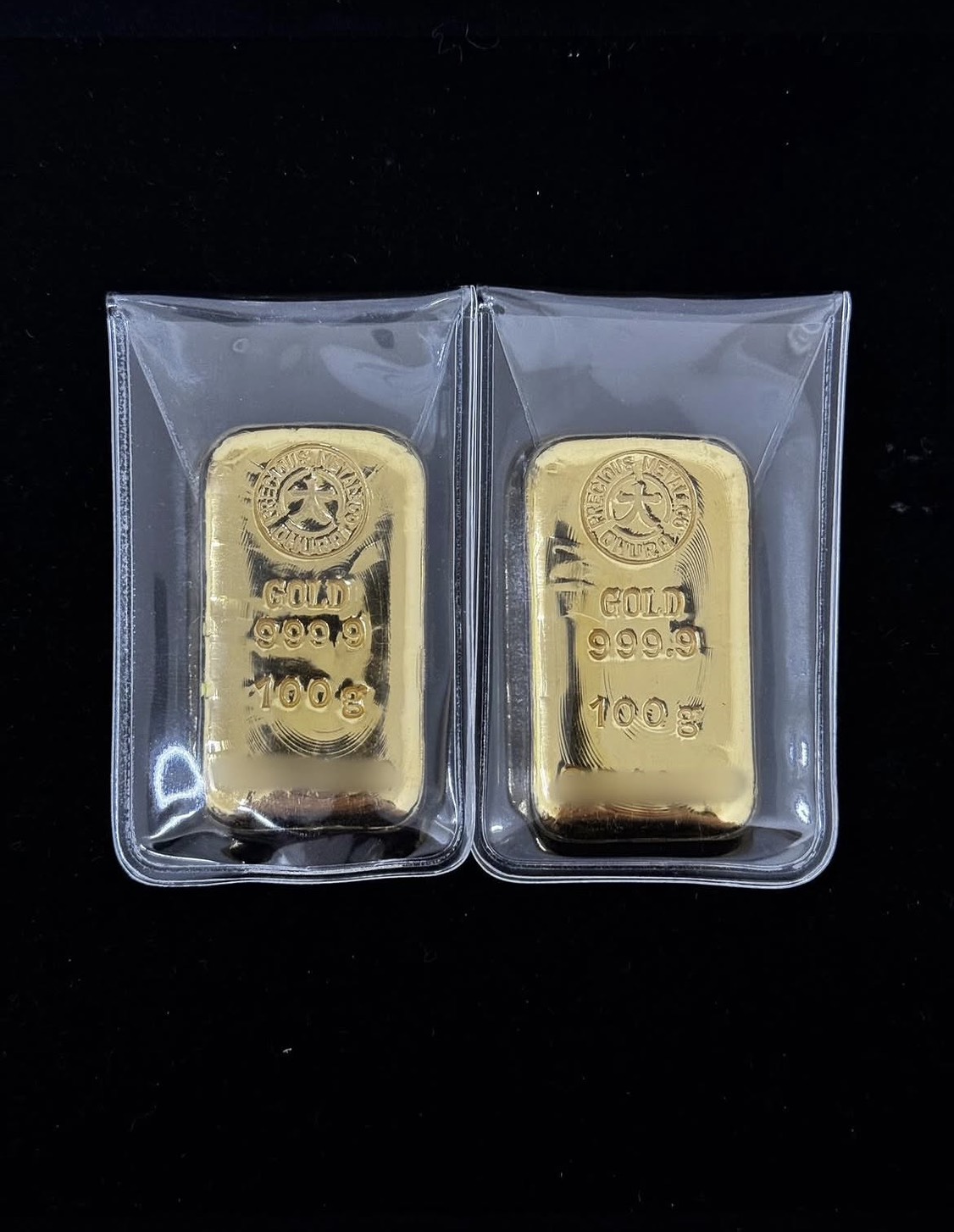 純金インゴット 100g×2 買取実績